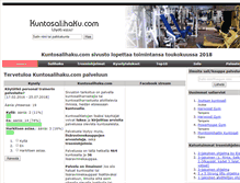 Tablet Screenshot of kuntosalihaku.com